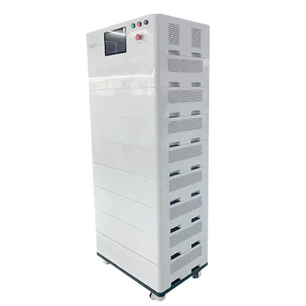 Side view of 409V high voltage lithium ion battery.